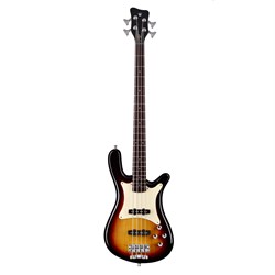 Warwick TeamBuilt Pro Series Streamer CV 4-String Vintage Sunburst Transparent High Polish